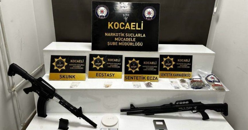 Kocaeli’de uyuşturucu operasyonu: 3 tutuklama