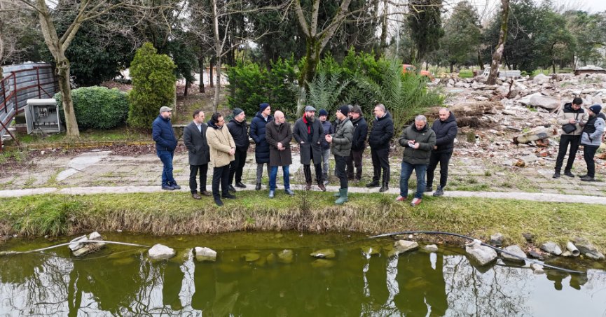 Millet Bahçesi göletinde ekosistem gelişecek