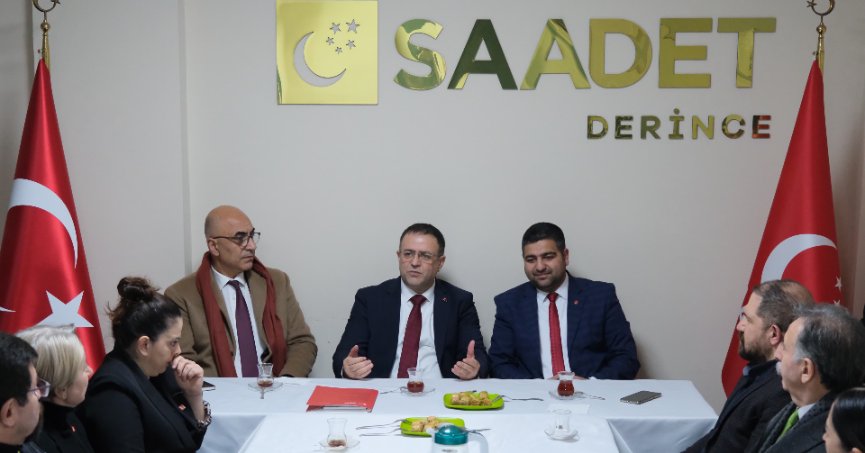 Sertif Gökçe’den Saadet ve DEVA Derince’ye ziyaret