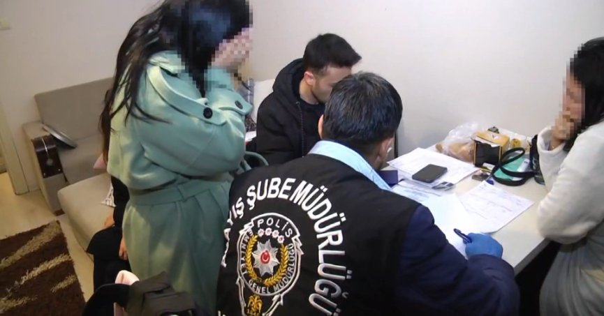 Eş zamanlı fuhuş operasyonu: 12 kadın kurtarıldı, 9 şüpheli yakalandı