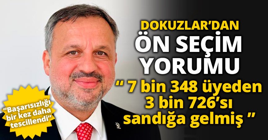 “ 7 bin 348 üyeden 3 bin 726’sının sandığa geldi ”
