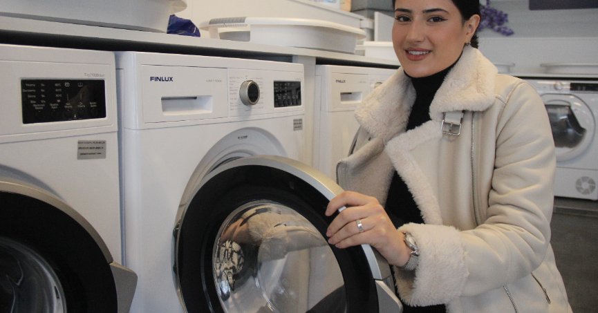 Öğrencilerin çamaşır yıkama derdine son