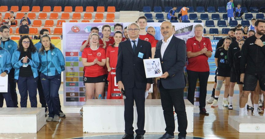 KOÜ Korfbol Takımı Uluslararası Arena’da Üçüncü oldu