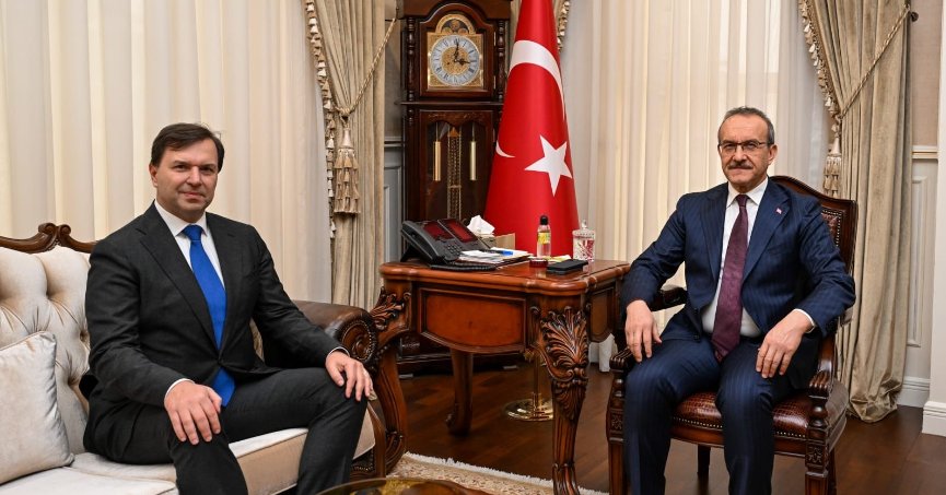 Rehine krizinin yaşandığı firmanın Genel Müdürü, Vali Yavuz'u ziyaret etti