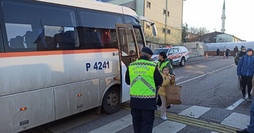Ocak ayında 112 bin araç kontrol edildi, 605'i trafikten men edildi