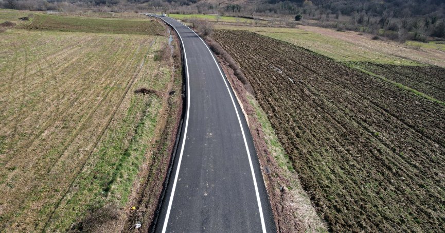 Kandıra Akçakese-Boşnaklar yolunda üstyapı tamam