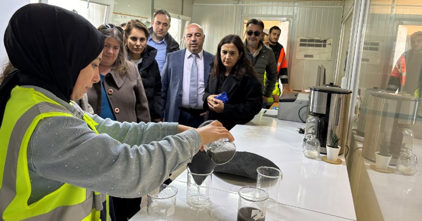 Bakanlık heyetinden dip çamurunda inceleme