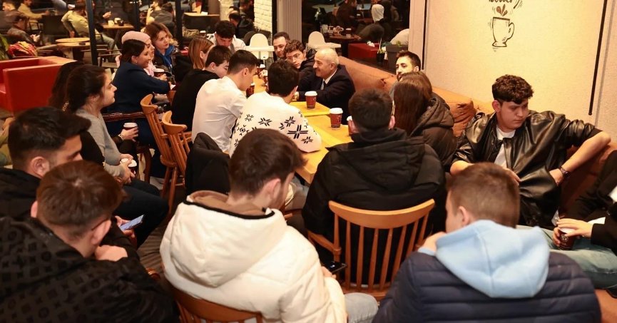 Başkan Adayı Büyükgöz Gebzeli  Gençlerle ‘Gençlik Kahvesi’nde Buluştu   