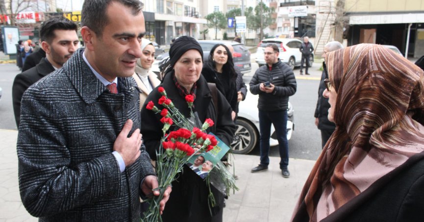 Şirin, esnaflarla el ele, gönül gönüle