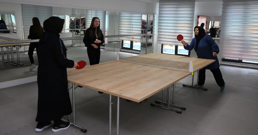 Günebakan Anne Şehir’de masa tenisi turnuvası