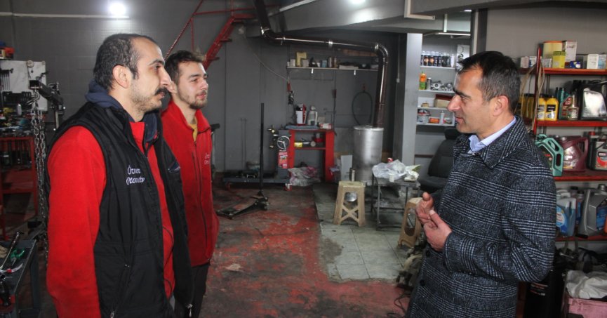 İbrahim Şirin sahada işi sıkı tutuyor