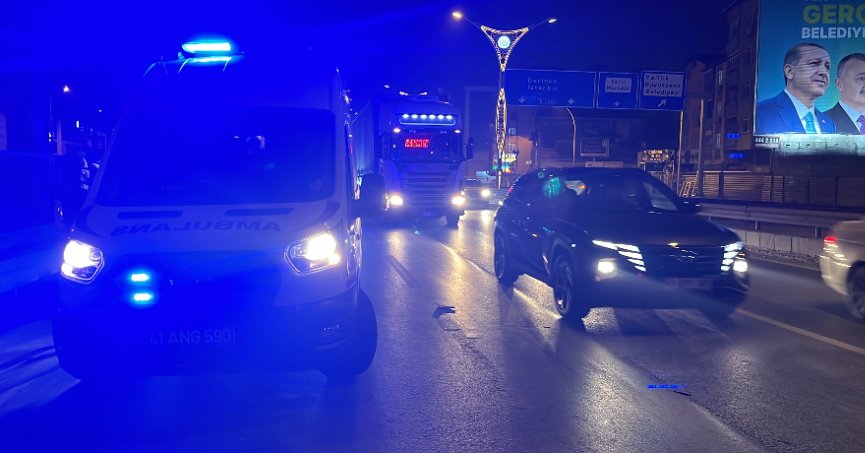 Otomobil çarpıp kaçtı, motosikletli alkolü çıktı