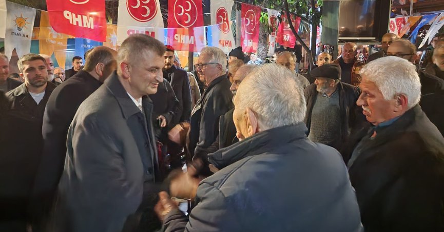 Ali Yıldırım Sezer'e Değirmendere'de sevgi seli