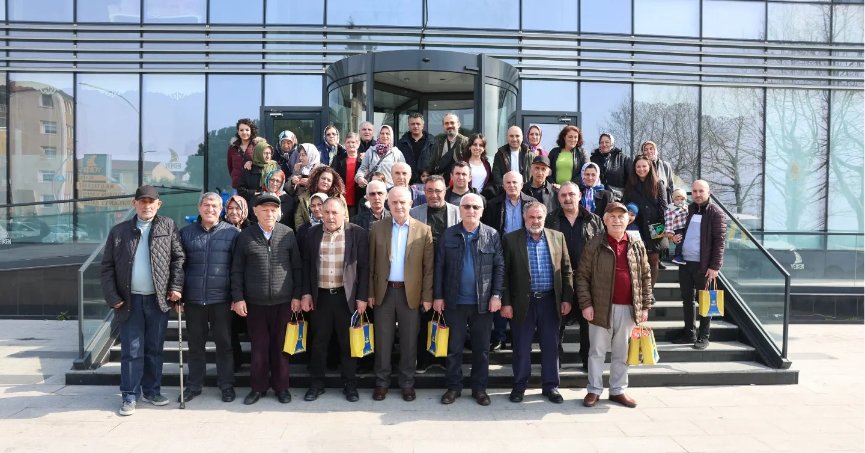 Başkan Aygün’ün Konuğu Artvinliler Oldu