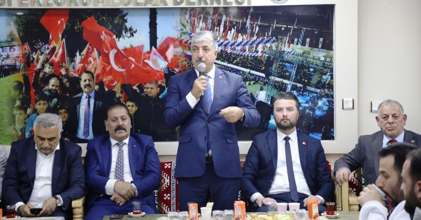 Ömeroğlu, Erzurumlulardan destek istedi