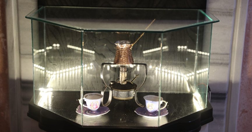 600 yıllık tarihi hamamda kahve yolculuğu