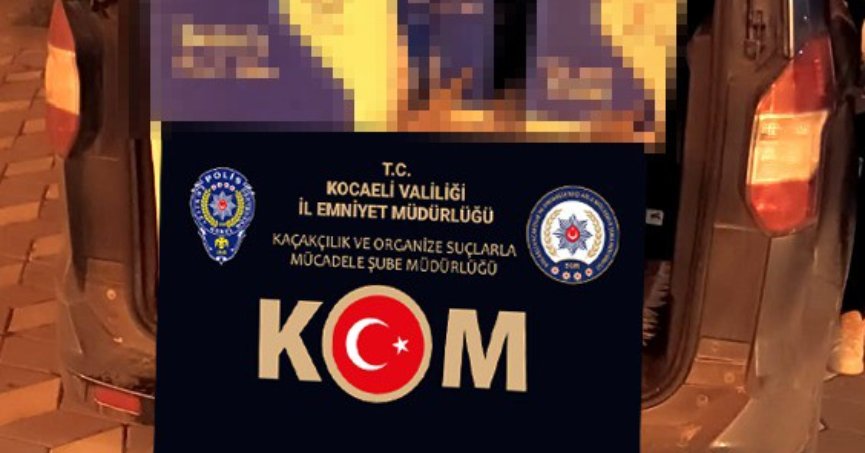 Kocaeli'de 300 bin makaron ele geçirildi