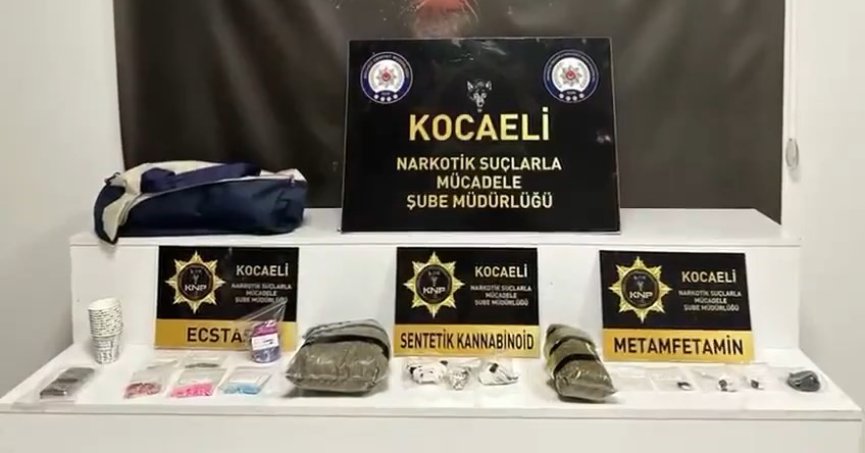 Kocaeli’nin 3 ilçesinde uyuşturucu operasyonu: 4 tutuklama
