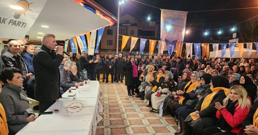 Cumhur İttifakı 31 Mart'ın provasını Çiflik'te yaptı