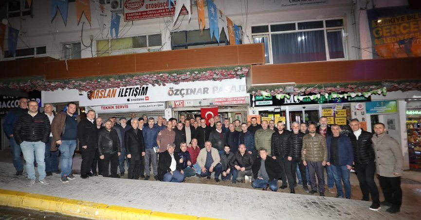 Çetinkaya'ya sevgi seli