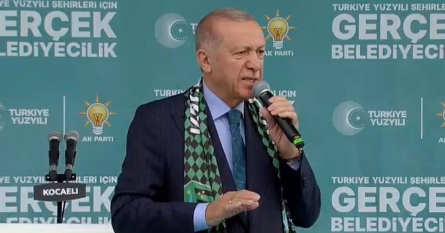 Cumhurbaşkanı Erdoğan Kocaeli'de