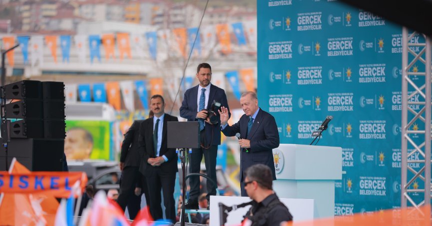 Cumhurbaşkanı Erdoğan finali Kocaeli’de yaptı