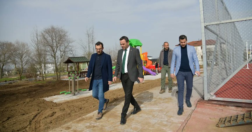 Başiskele'ye Yeni Modern Parklar