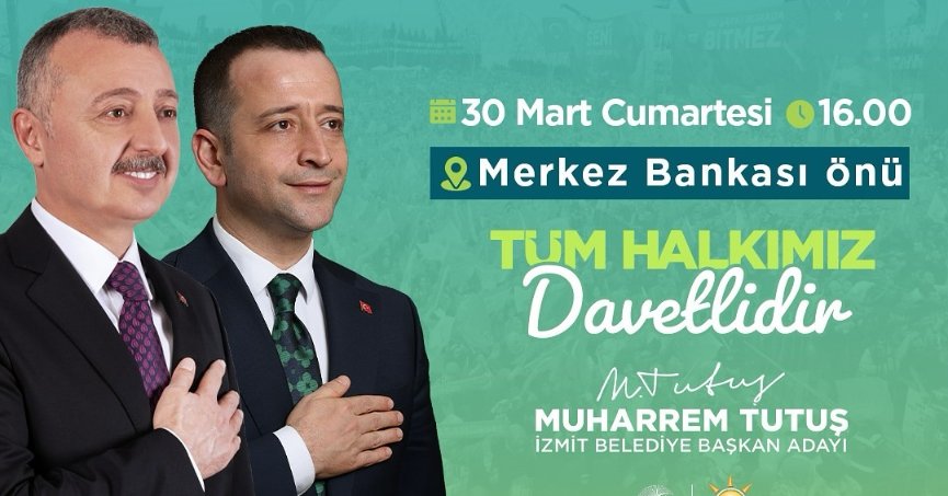 Cumhur ittifakı, Büyükakın ve Tutuş için gövde gösterisi yapacak