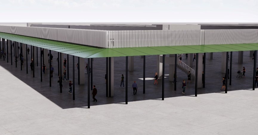 Doğu Kışla Pazar Alanı Böyle Olcak