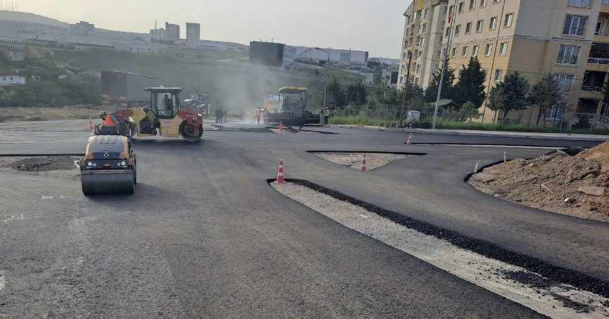 Gebze Kirazpınar Mahallesinde üstyapı