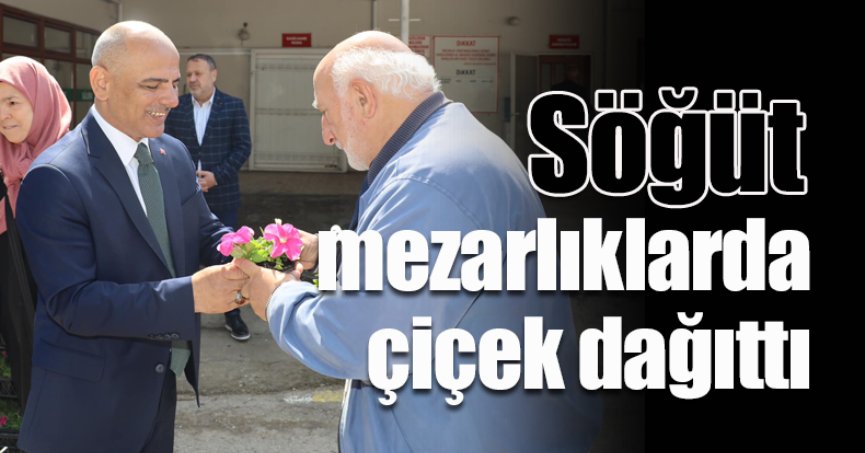 Körfez Belediyesi’nden mezarlıklarda çiçek dağıtımı
