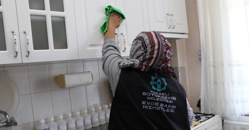 Büyükşehir Evde Bakımdan bayram temizliği