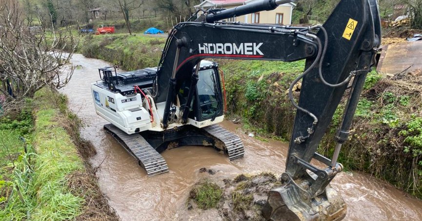 KOCAELİ’DE SON 3 AYDA 108 BİN 650 METRE DERE TEMİZLİĞİ YAPILDI