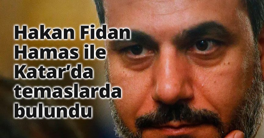 Bakan Fidan, Hamas Siyasi Büro Şefi Haniye ile Katar'da görüştü