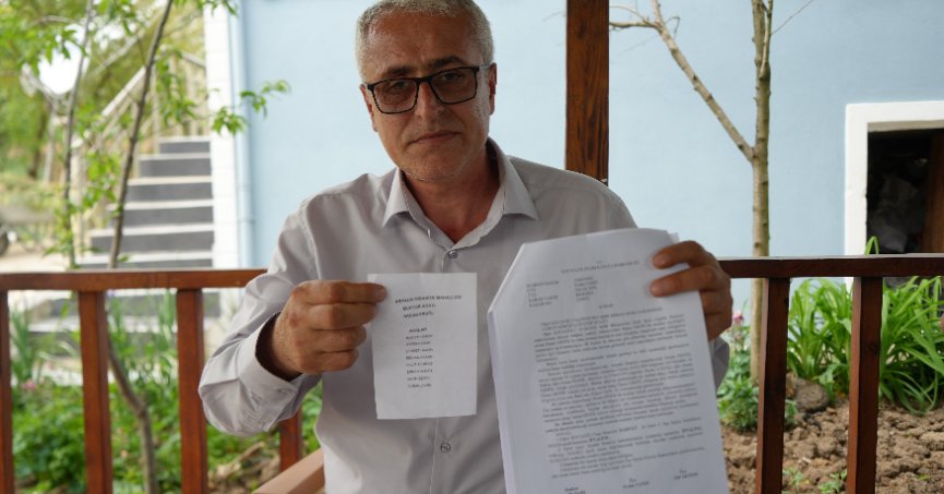 Babasıyla aynı adı taşıyan muhtarın muhtarlığı düştü