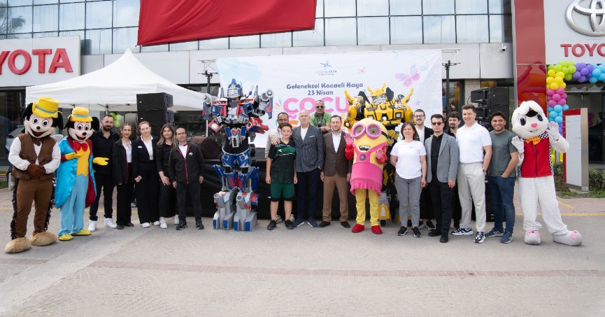 Toyota Plaza Kocaeli Kaya’da 18. Geleneksel 23 Nisan Çocuk Şenliği Coşkuyla Kutlandı