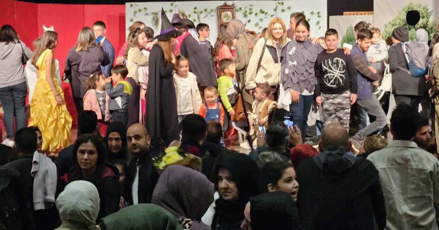 KERVANSARAY’DA ÇOCUKLAR EĞLENCEYE DOYDU