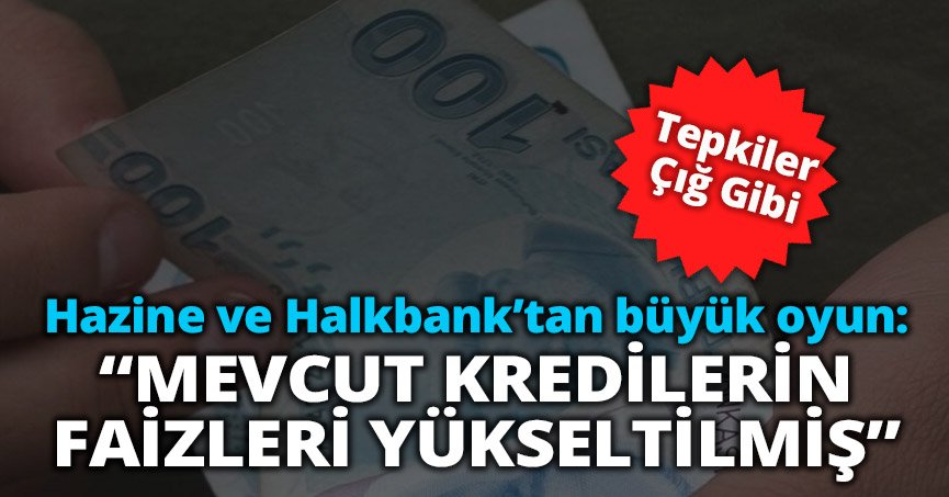 Esnaf kredi faizi artırıldı!