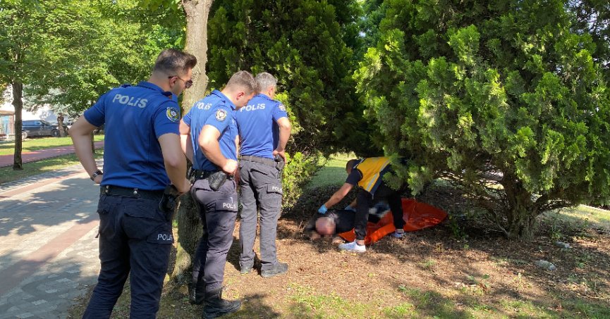 Alkolden ayakta duramadı, 'Tansiyonum var' dedi