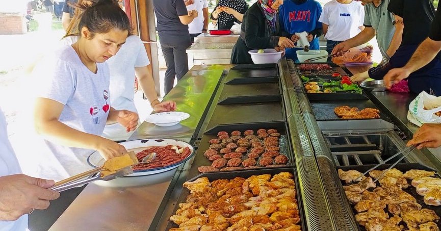 Körfez'de dumansız mangal keyfi başladı