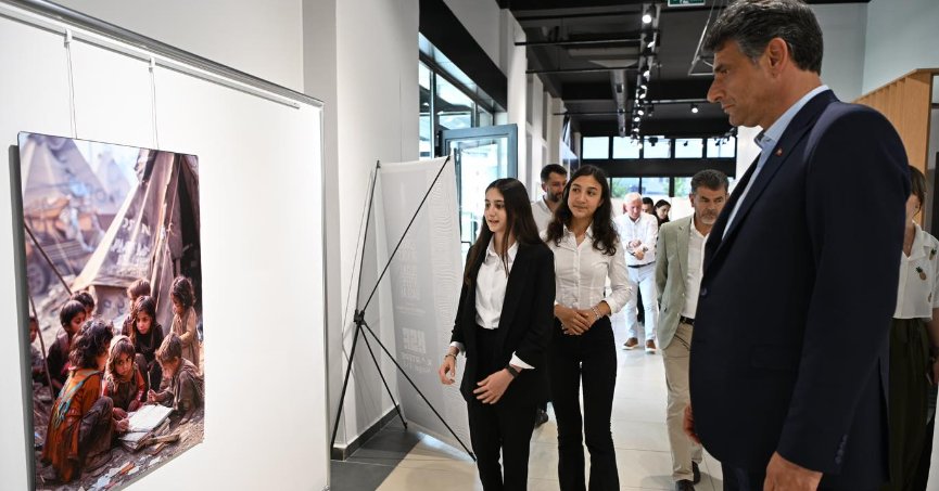 KARTEPE SANAT EVİ’NDE  NEHİRDEN DENİZE ÖZGÜR FİLİSTİN