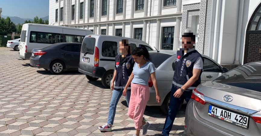 Kadın hırsız İstanbul'da yakalandı