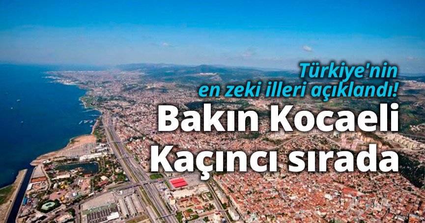 Bakın Kocaeli Kaçıncı Sırada