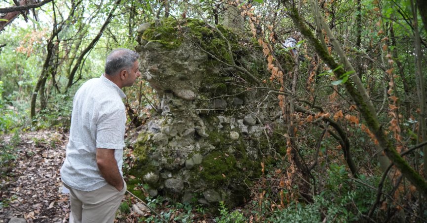 928 yıl önce Türk akınlarına karşı inşa edilmişti, geriye kalıntıları kaldı