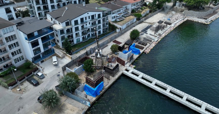 Değirmendere çekek yerinde hummalı çalışma