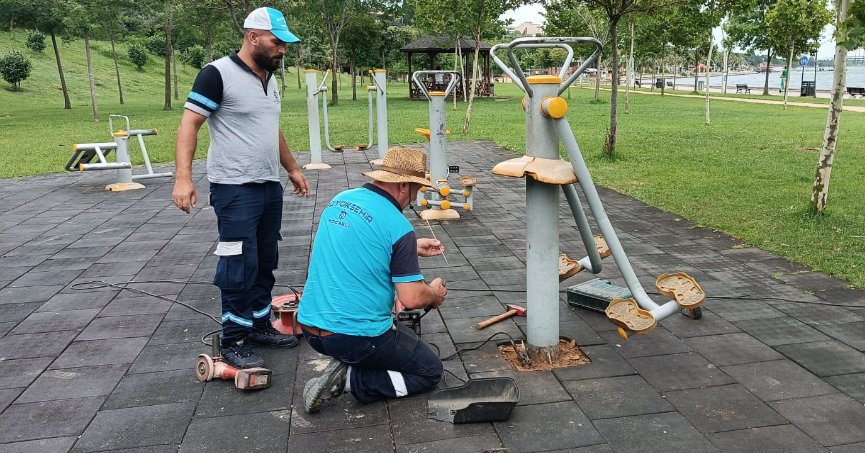 Büyükşehir’den oyun gruplarına periyodik bakım