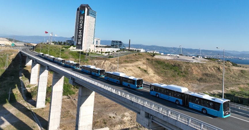    Büyükşehir, 10 yeni otobüsü daha filosuna kattı