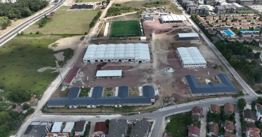 Kartepe Yerleşkesi Atölye Binalarında hummalı çalışma