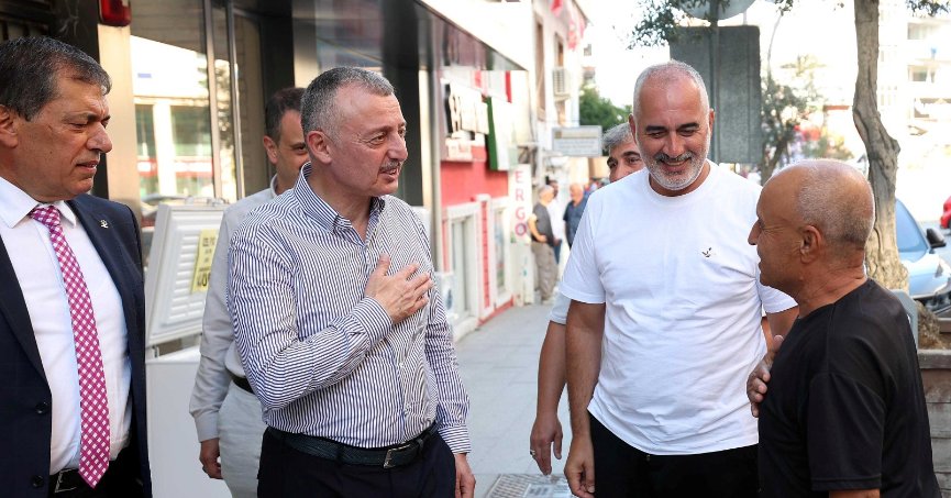 Başkan Büyükakın, Karamürsel’de esnafla buluştu