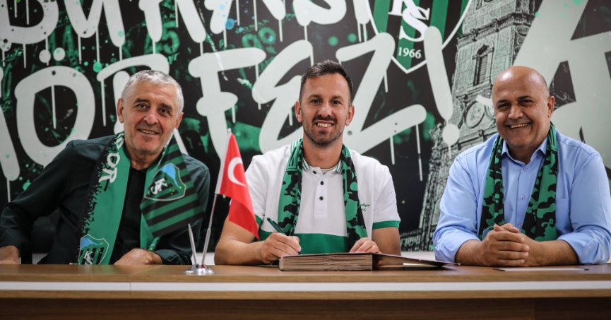 Kocaelispor, Mijo Caktas ile 2 yıllık sözleşme imzaladı